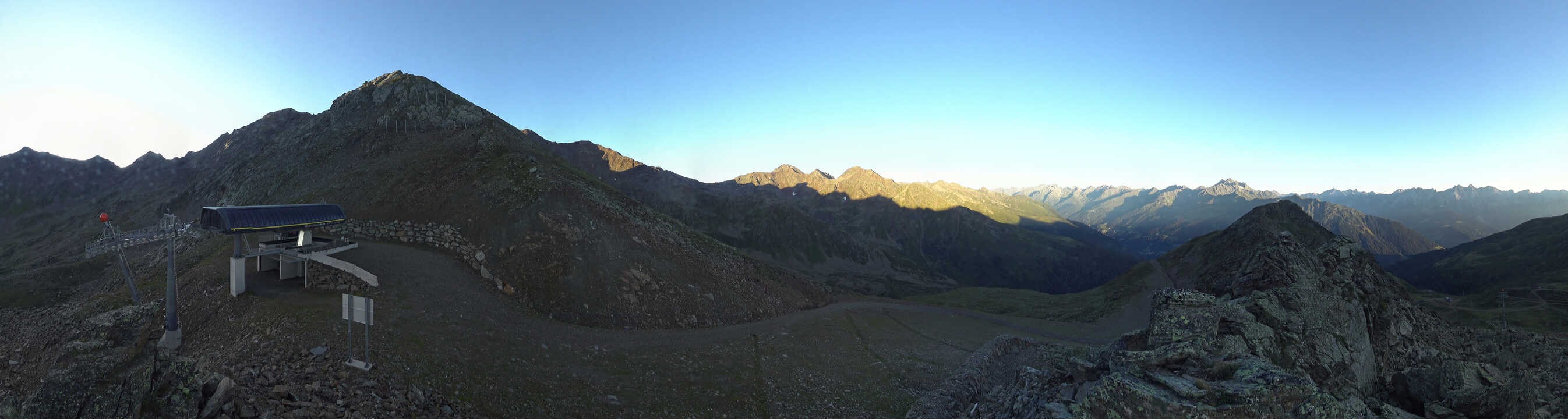 Archiv Foto Webcam See in Tirol - Panorama Furglerblick-Bergstation