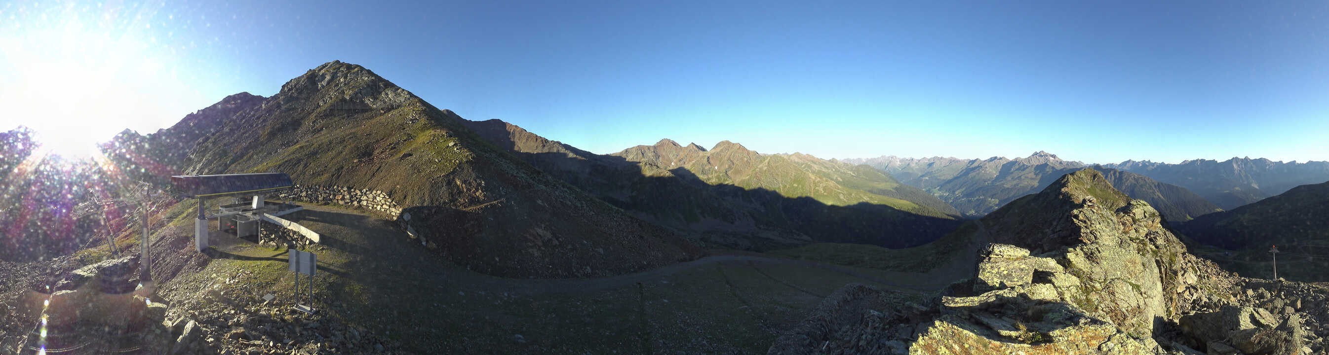 Archiv Foto Webcam See in Tirol - Panorama Furglerblick-Bergstation