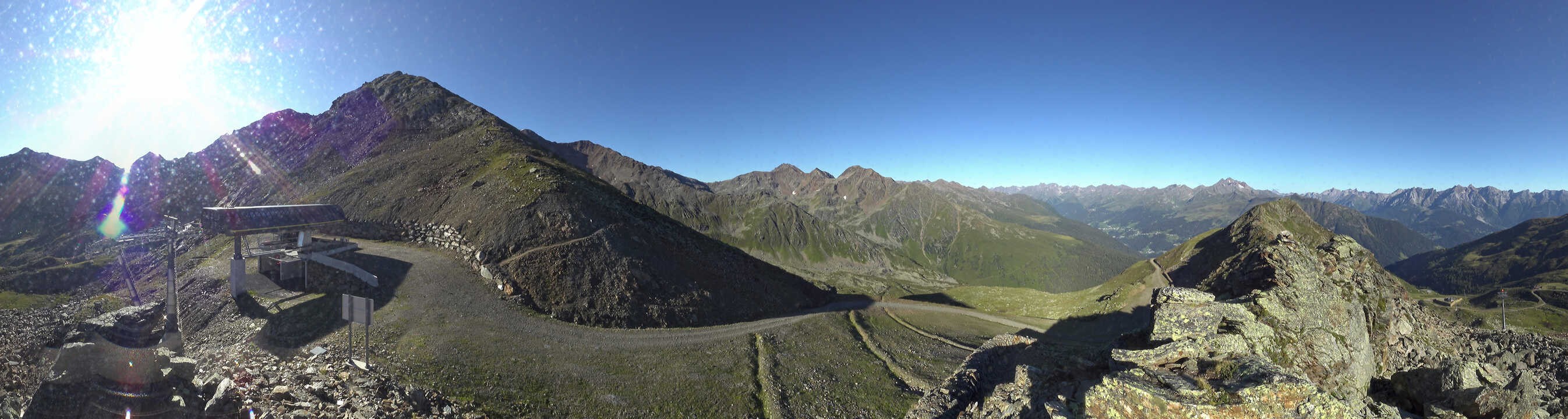 Archiv Foto Webcam See in Tirol - Panorama Furglerblick-Bergstation