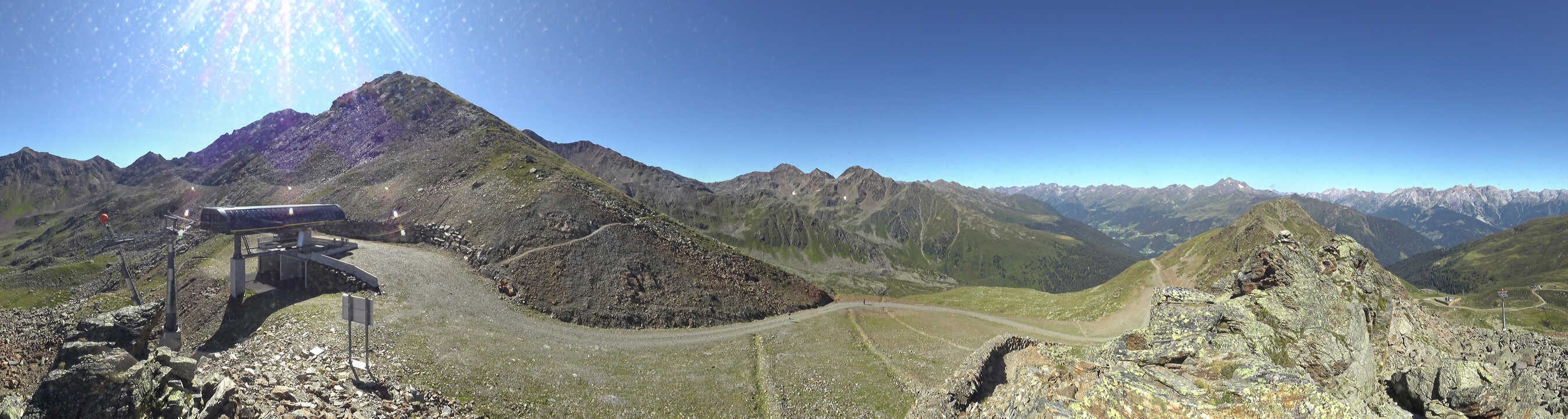 Archiv Foto Webcam See in Tirol - Panorama Furglerblick-Bergstation