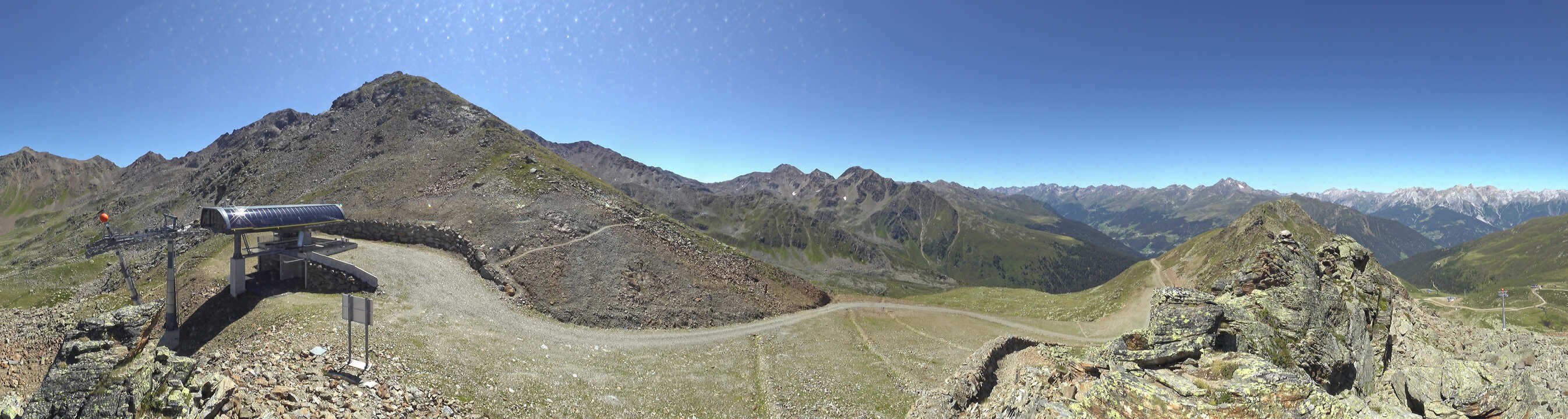 Archiv Foto Webcam See in Tirol - Panorama Furglerblick-Bergstation