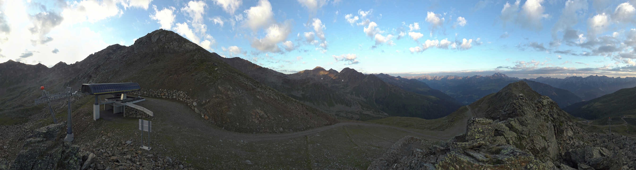Archiv Foto Webcam See in Tirol - Panorama Furglerblick-Bergstation