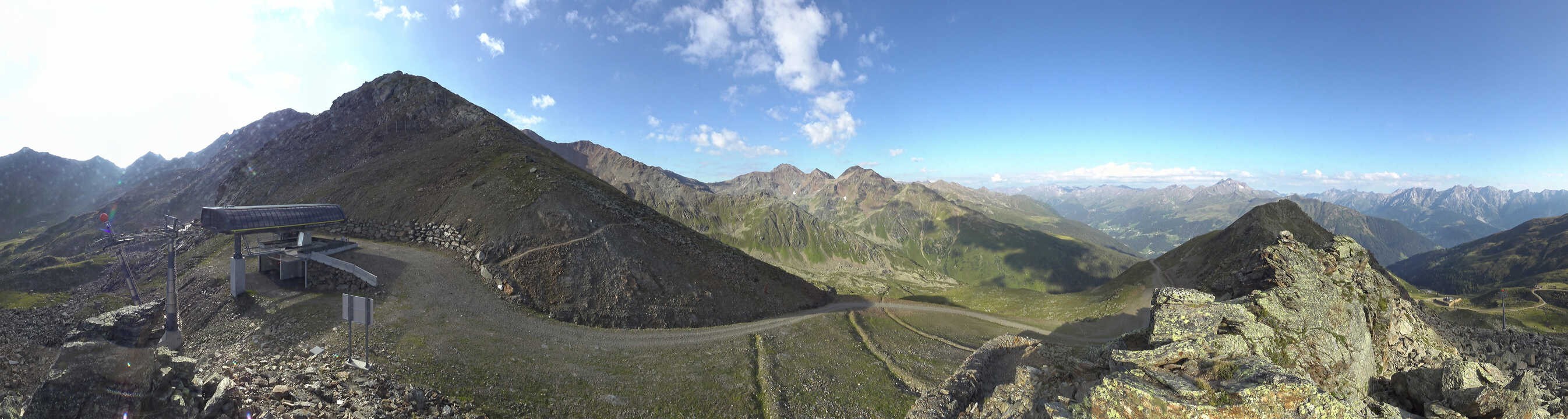 Archiv Foto Webcam See in Tirol - Panorama Furglerblick-Bergstation