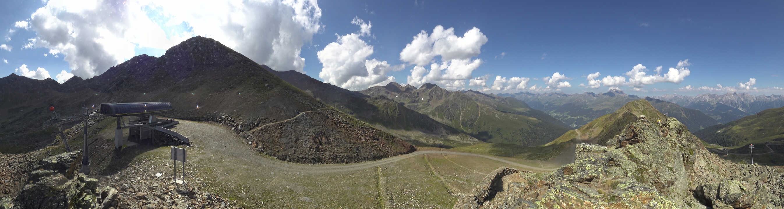 Archiv Foto Webcam See in Tirol - Panorama Furglerblick-Bergstation