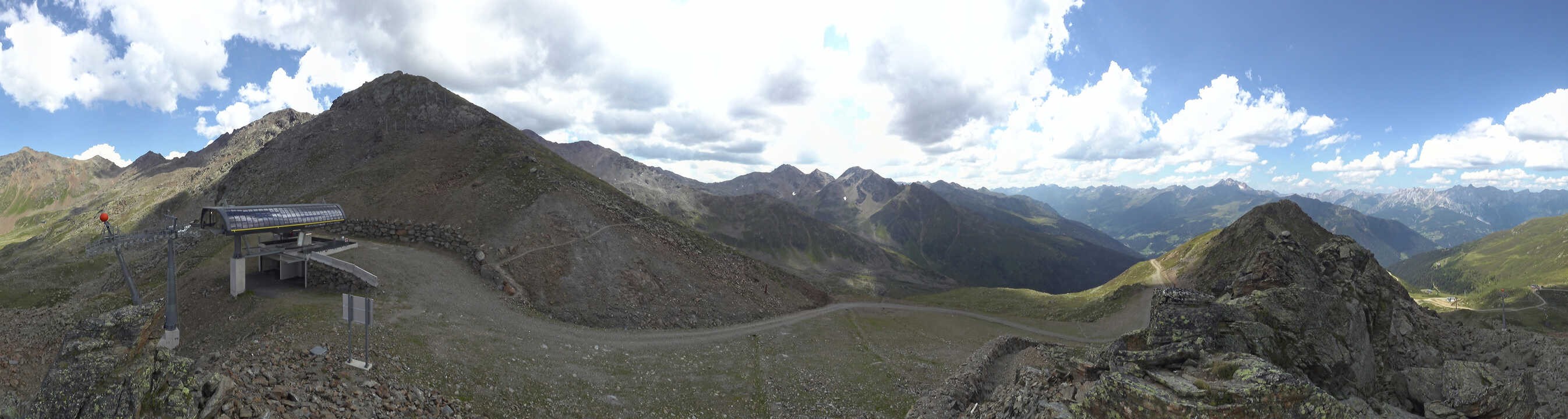 Archiv Foto Webcam See in Tirol - Panorama Furglerblick-Bergstation
