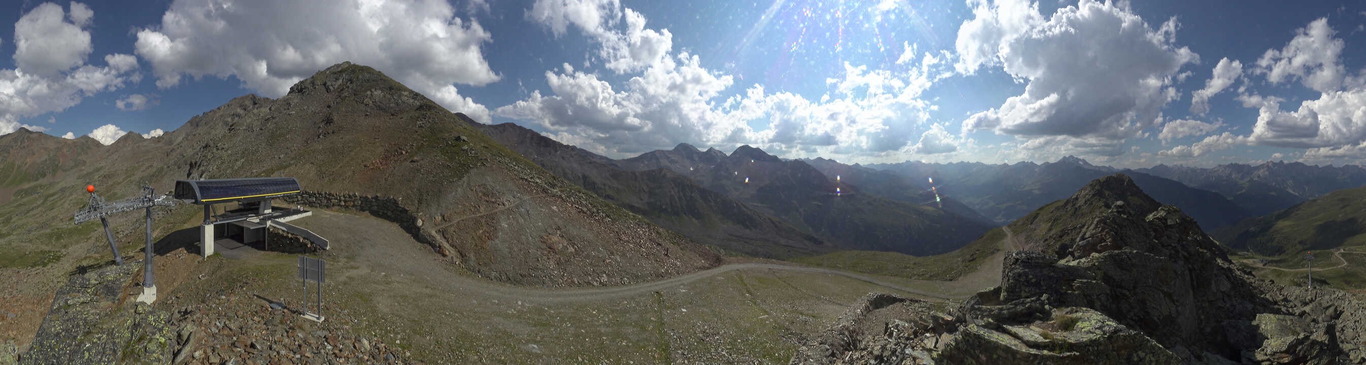 Archiv Foto Webcam See in Tirol - Panorama Furglerblick-Bergstation