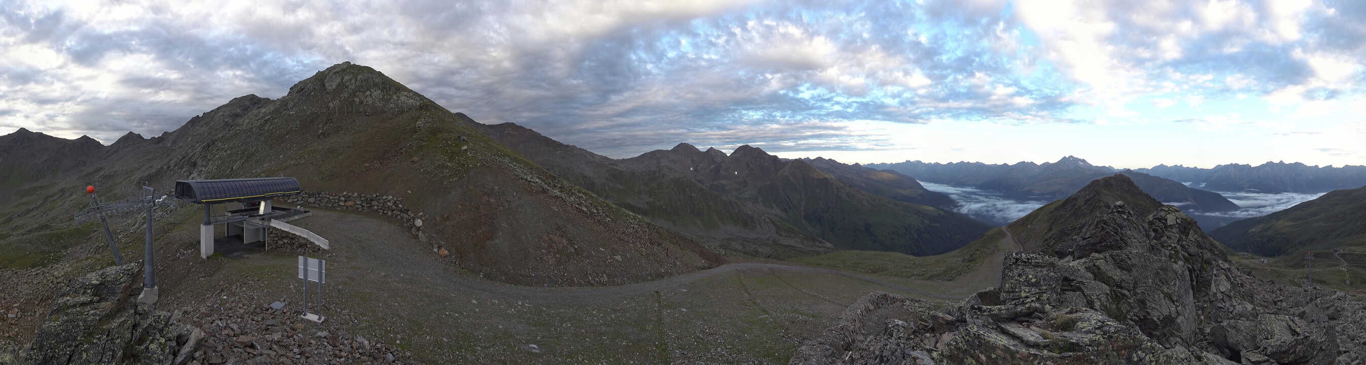 Archiv Foto Webcam See in Tirol - Panorama Furglerblick-Bergstation