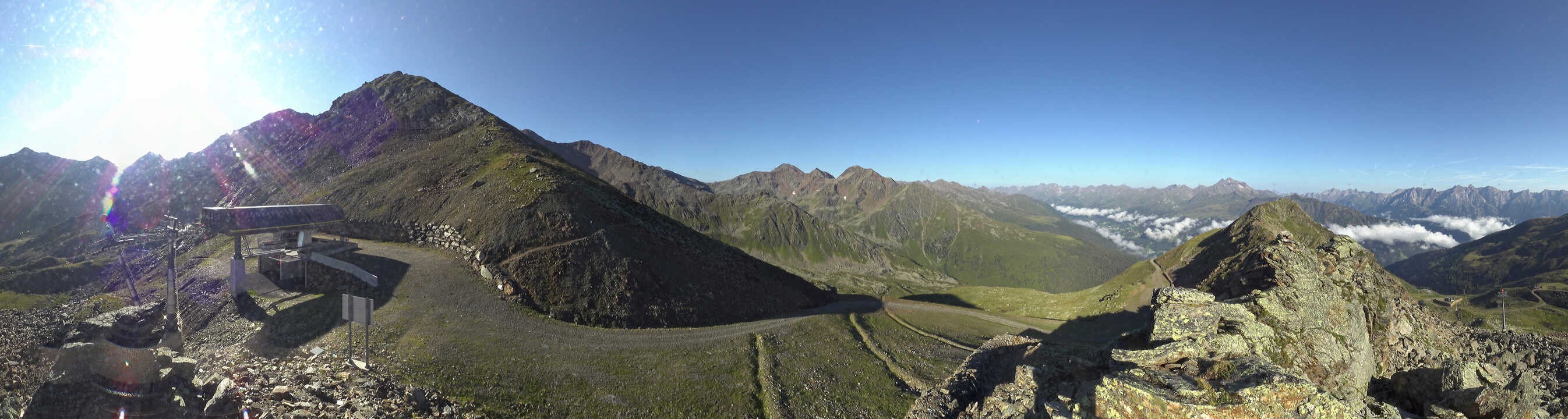 Archiv Foto Webcam See in Tirol - Panorama Furglerblick-Bergstation