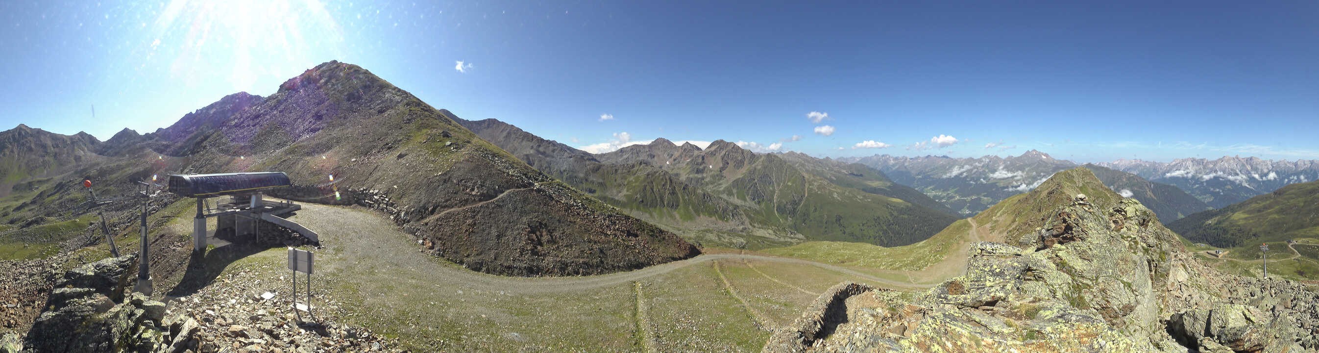 Archiv Foto Webcam See in Tirol - Panorama Furglerblick-Bergstation