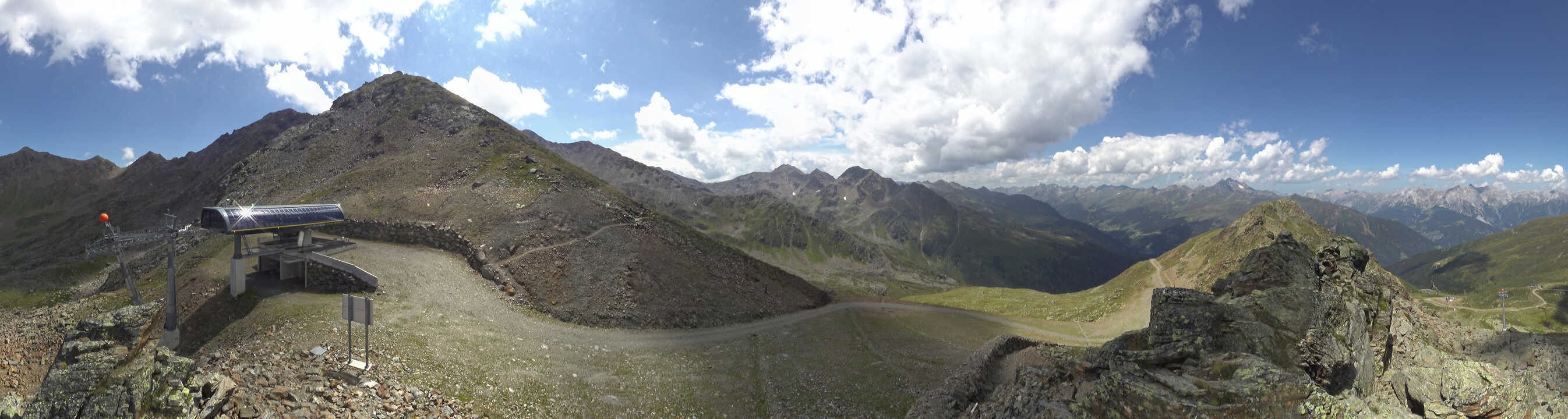 Archiv Foto Webcam See in Tirol - Panorama Furglerblick-Bergstation