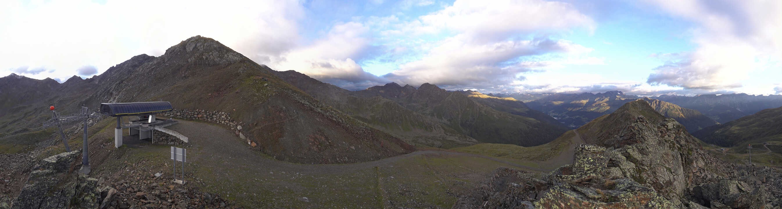 Archiv Foto Webcam See in Tirol - Panorama Furglerblick-Bergstation
