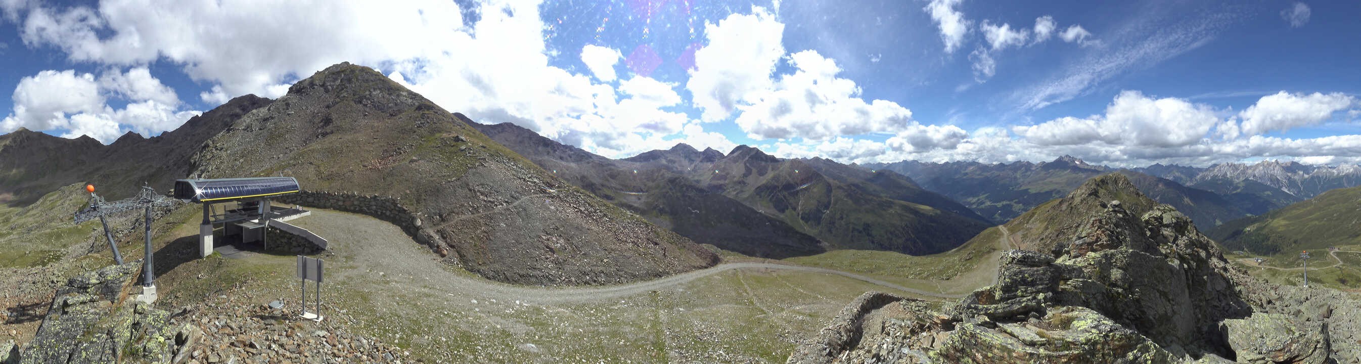 Archiv Foto Webcam See in Tirol - Panorama Furglerblick-Bergstation