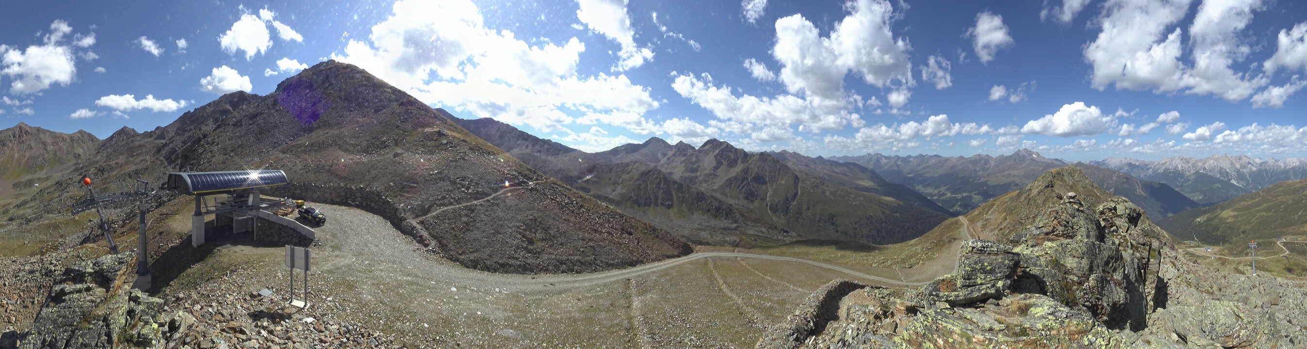 Archiv Foto Webcam See in Tirol - Panorama Furglerblick-Bergstation