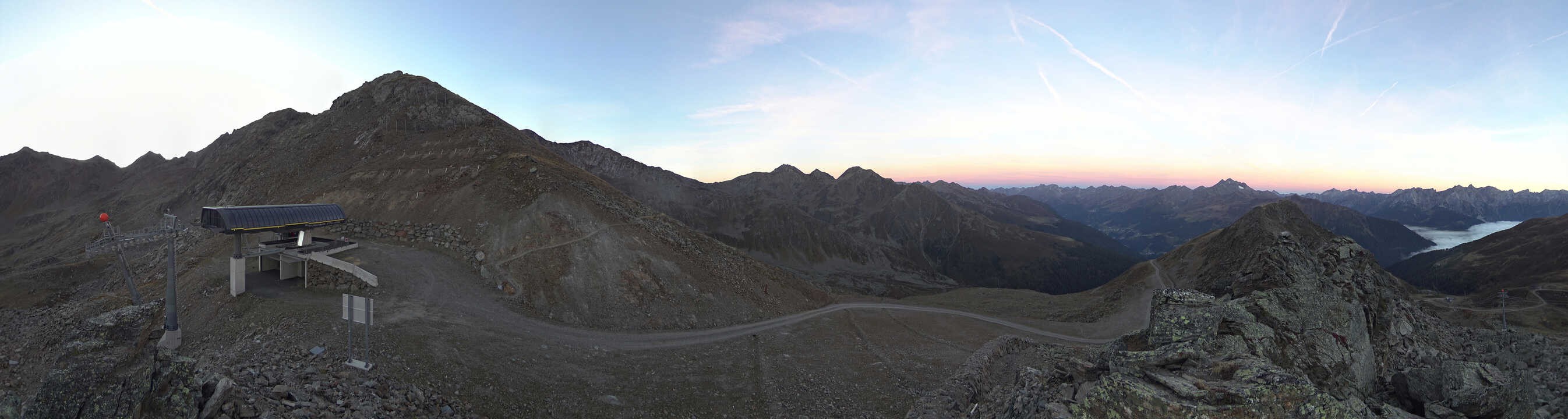 Archiv Foto Webcam See in Tirol - Panorama Furglerblick-Bergstation