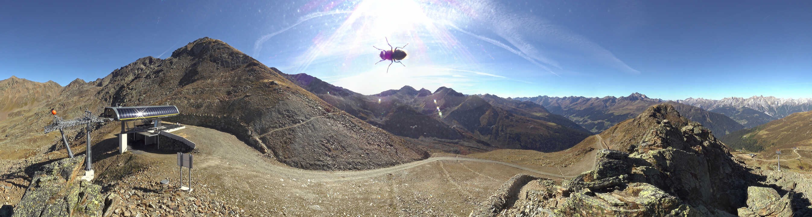 Archiv Foto Webcam See in Tirol - Panorama Furglerblick-Bergstation