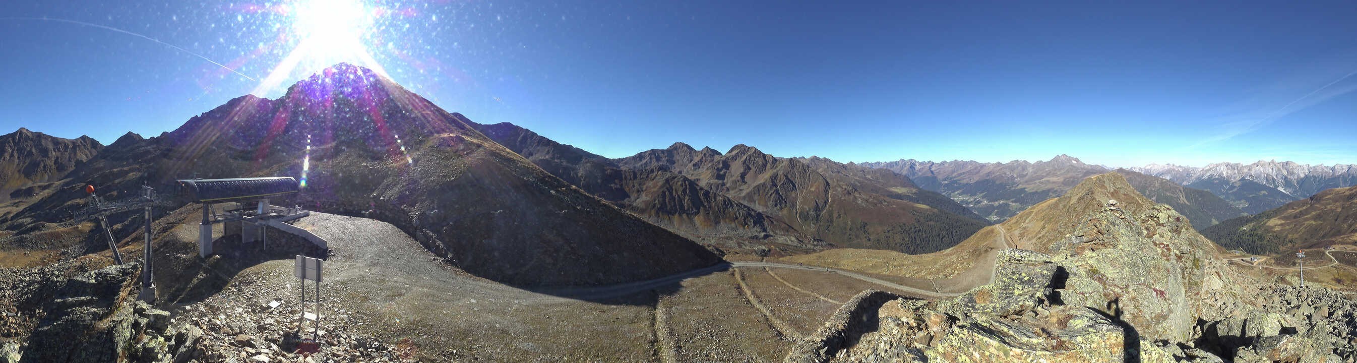 Archiv Foto Webcam See in Tirol - Panorama Furglerblick-Bergstation