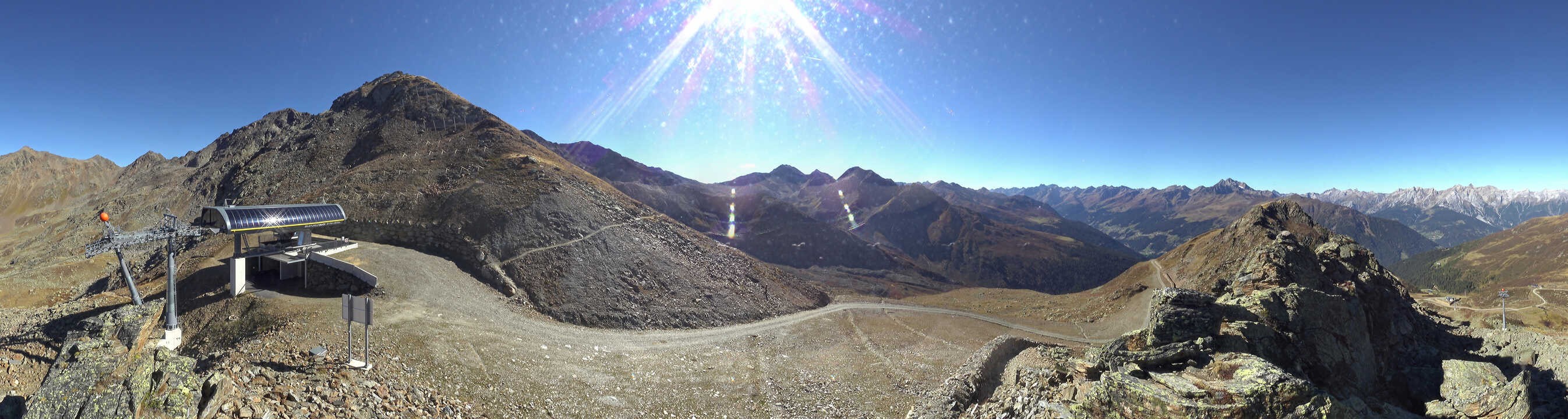 Archiv Foto Webcam See in Tirol - Panorama Furglerblick-Bergstation