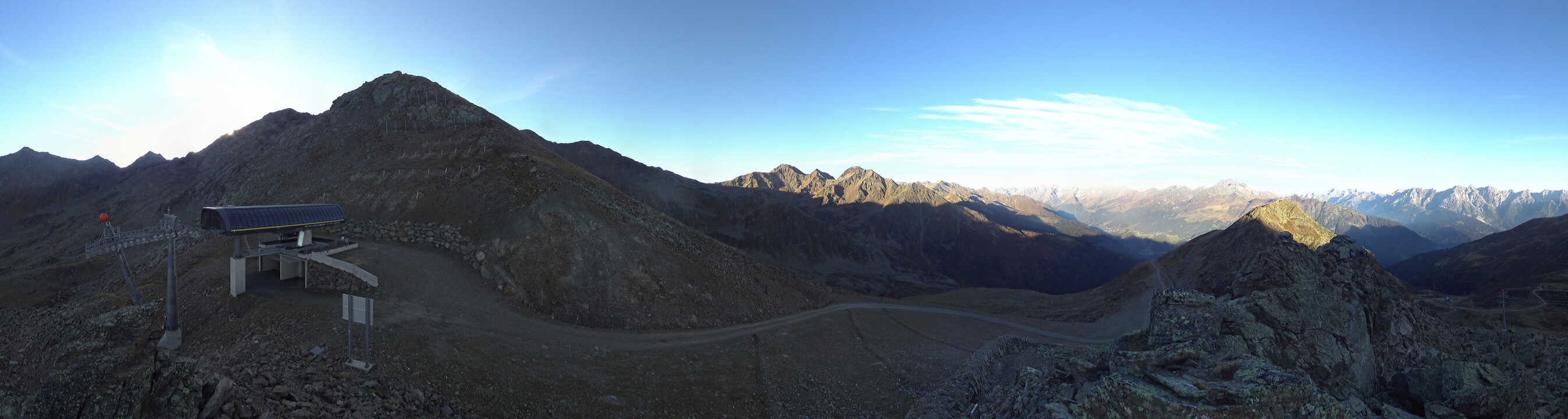 Archiv Foto Webcam See in Tirol - Panorama Furglerblick-Bergstation