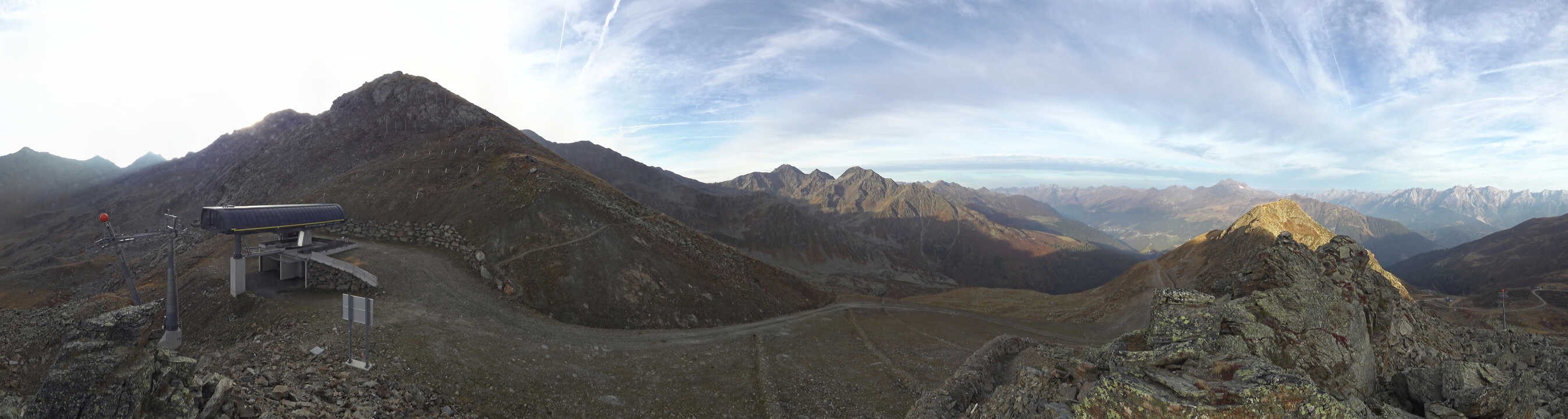 Archiv Foto Webcam See in Tirol - Panorama Furglerblick-Bergstation
