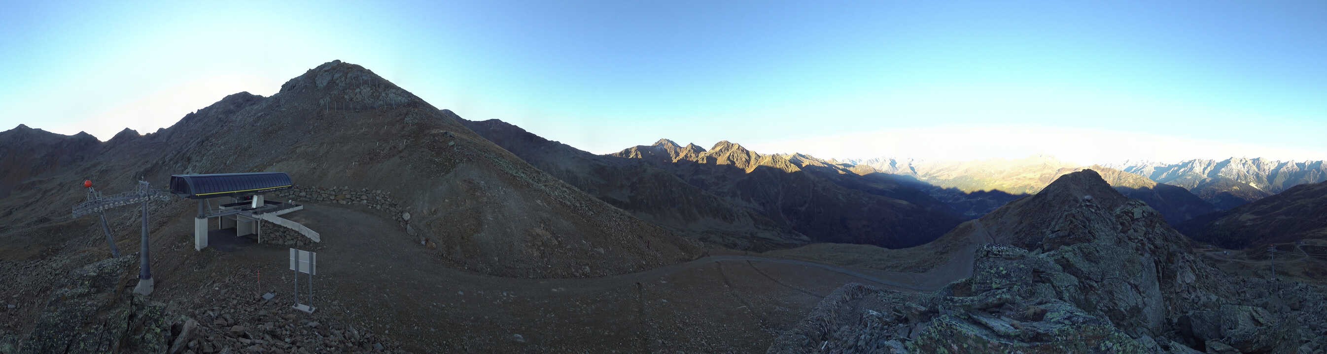 Archiv Foto Webcam See in Tirol - Panorama Furglerblick-Bergstation