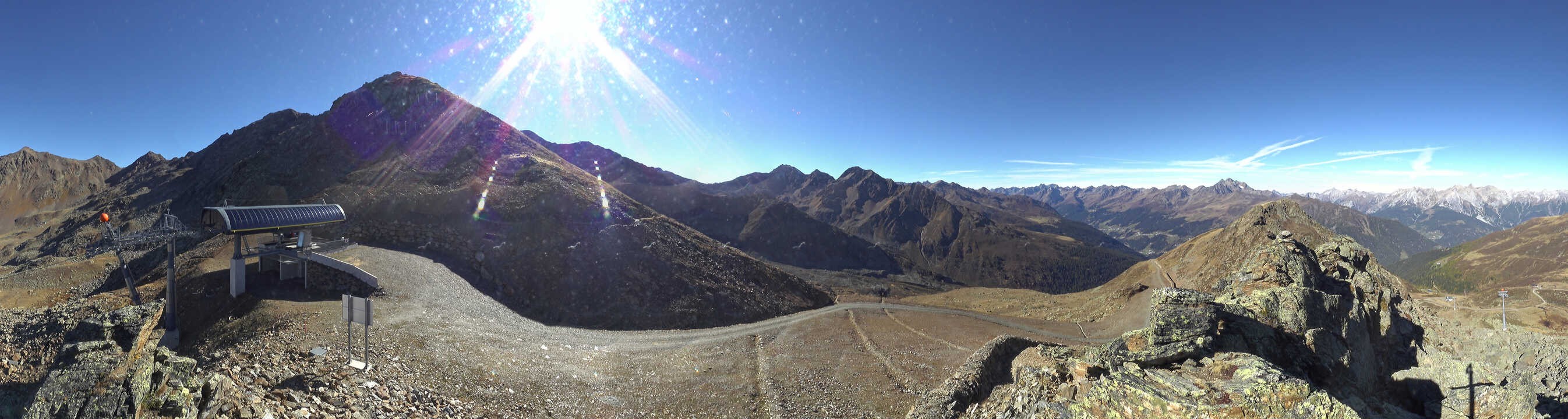 Archiv Foto Webcam See in Tirol - Panorama Furglerblick-Bergstation