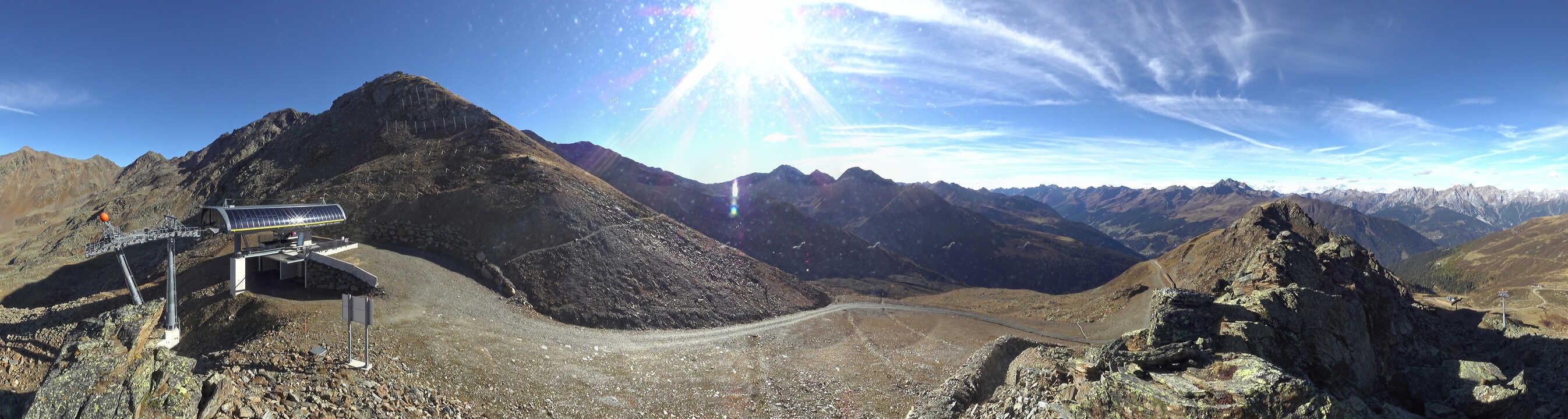 Archiv Foto Webcam See in Tirol - Panorama Furglerblick-Bergstation