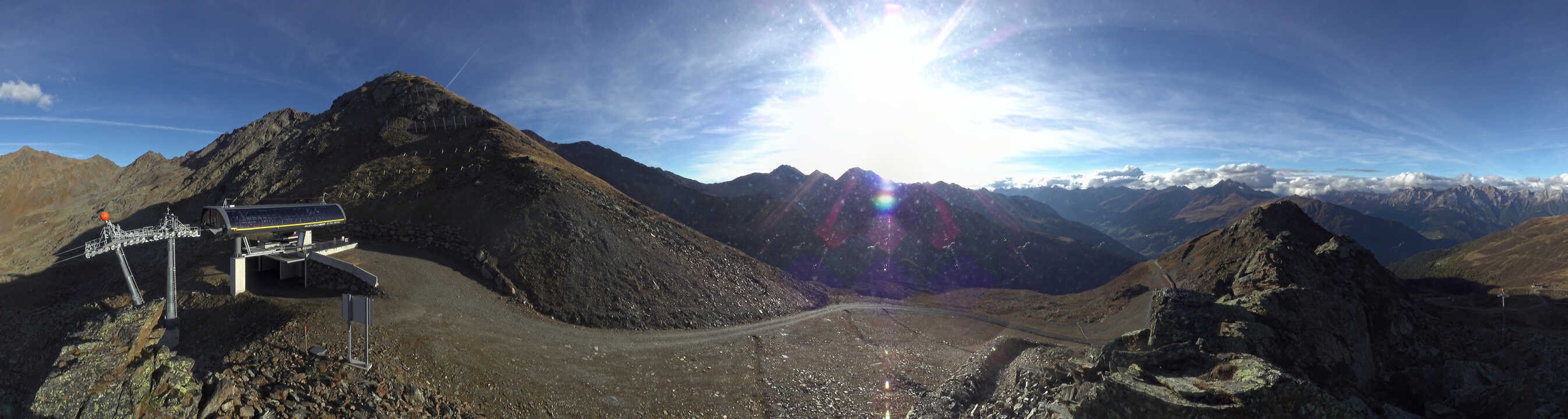 Archiv Foto Webcam See in Tirol - Panorama Furglerblick-Bergstation