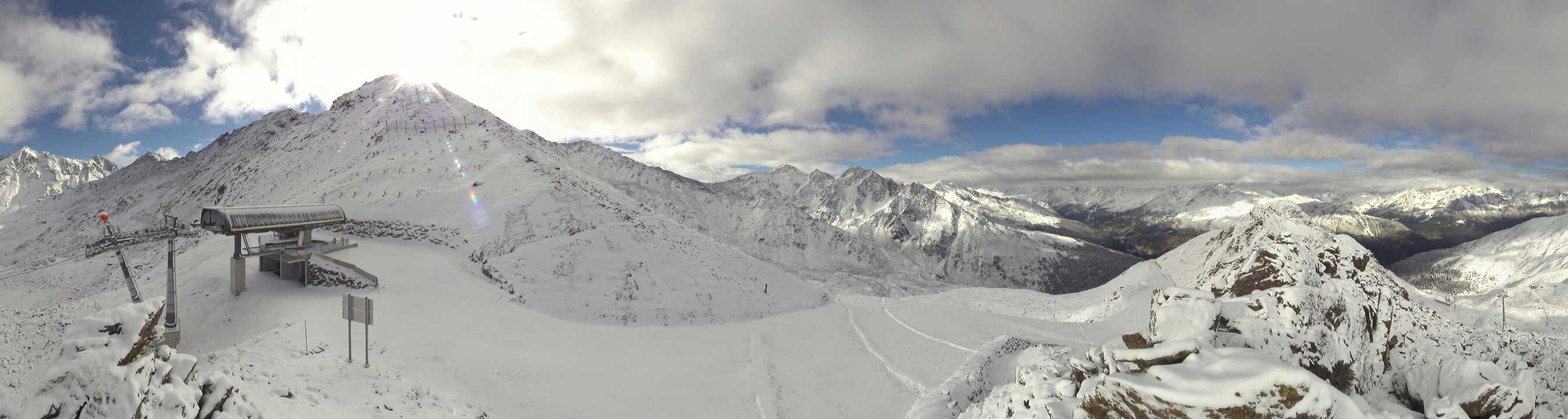 Archiv Foto Webcam See in Tirol - Panorama Furglerblick-Bergstation