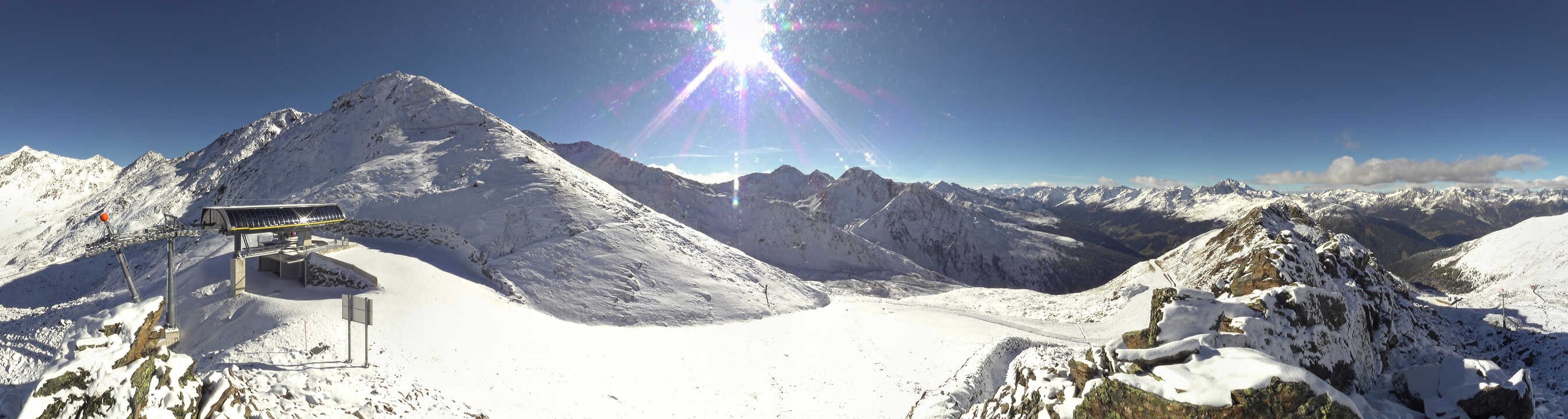 Archiv Foto Webcam See in Tirol - Panorama Furglerblick-Bergstation