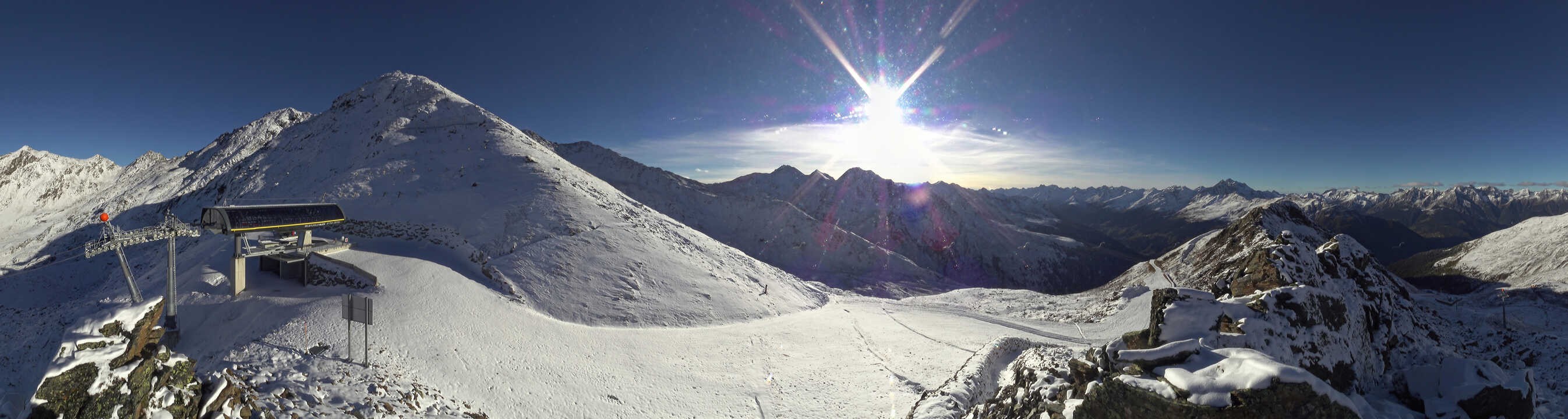 Archiv Foto Webcam See in Tirol - Panorama Furglerblick-Bergstation