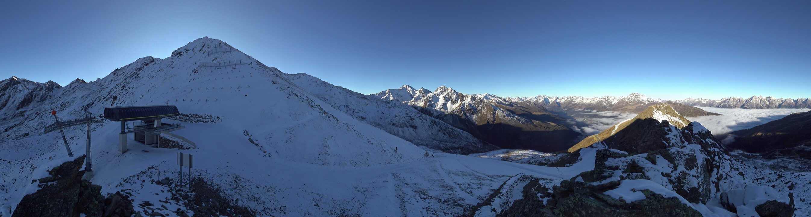 Archiv Foto Webcam See in Tirol - Panorama Furglerblick-Bergstation