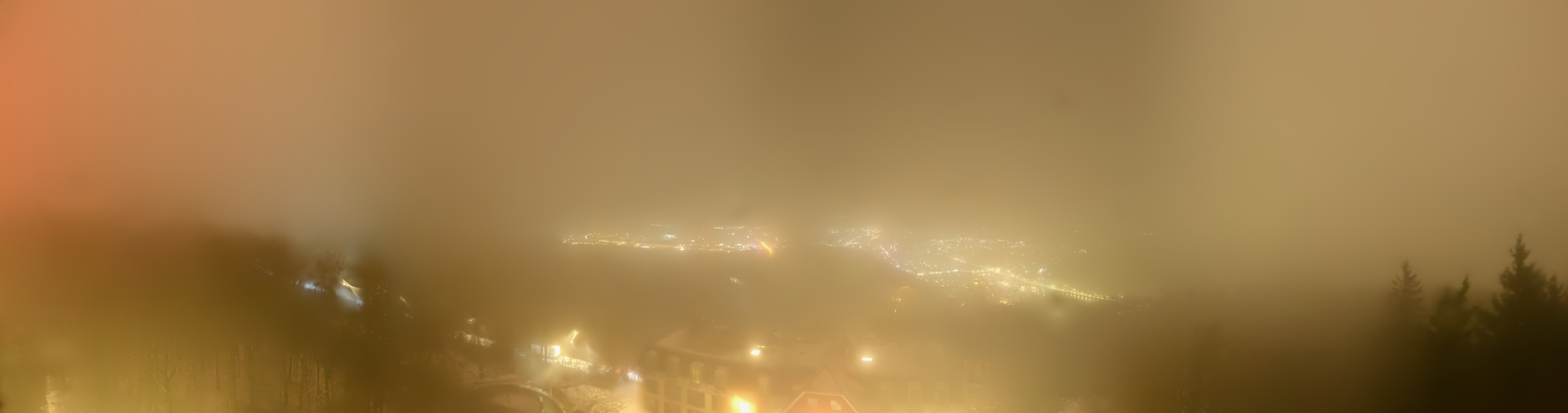 Archiv Foto Webcam Heidelberg - Panorama vom Berggasthof Königstuhl