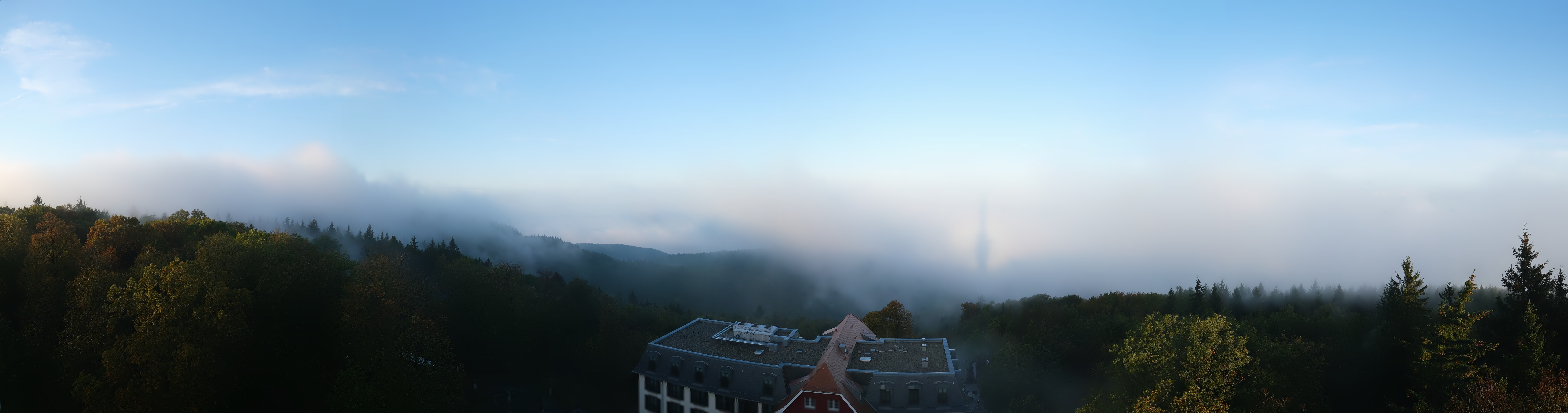 Archived image Webcam Heidelberg - View from Hotel Königstuhl