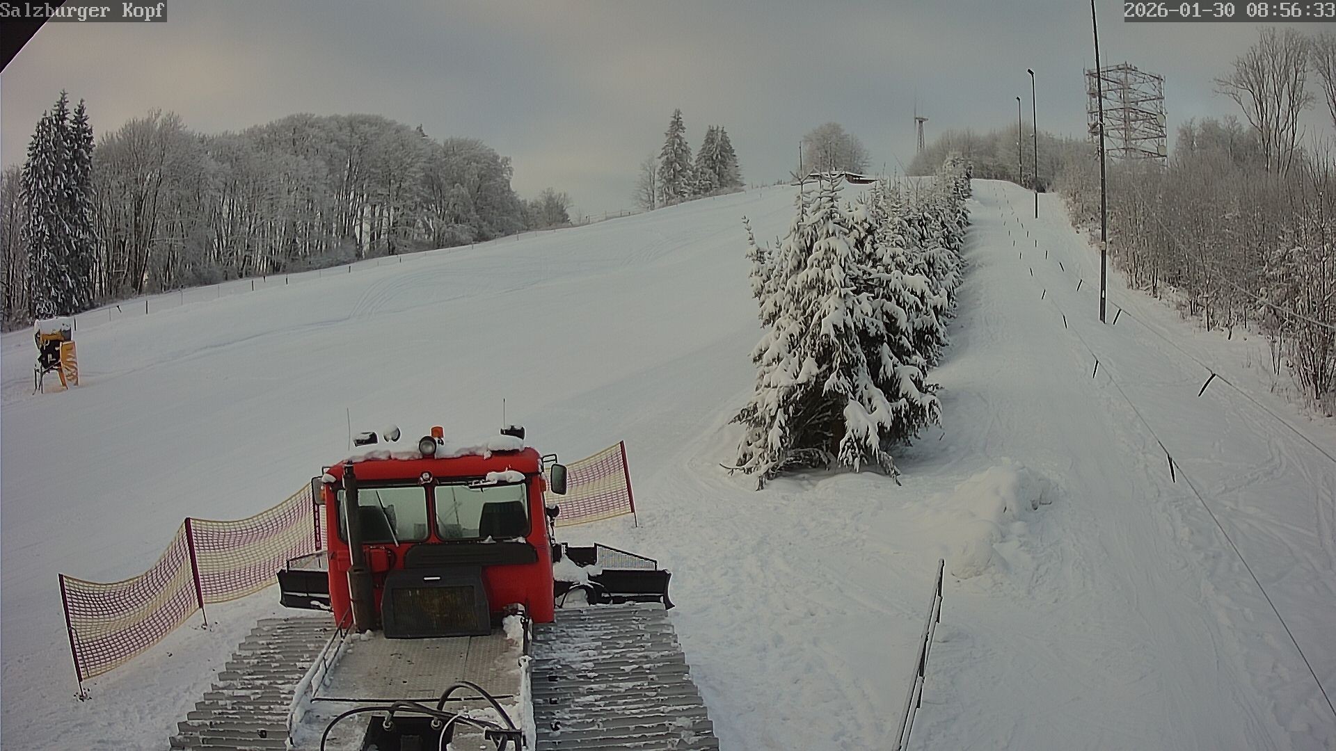 Archived image Webcam Salzburger Kopf - Ski lifts