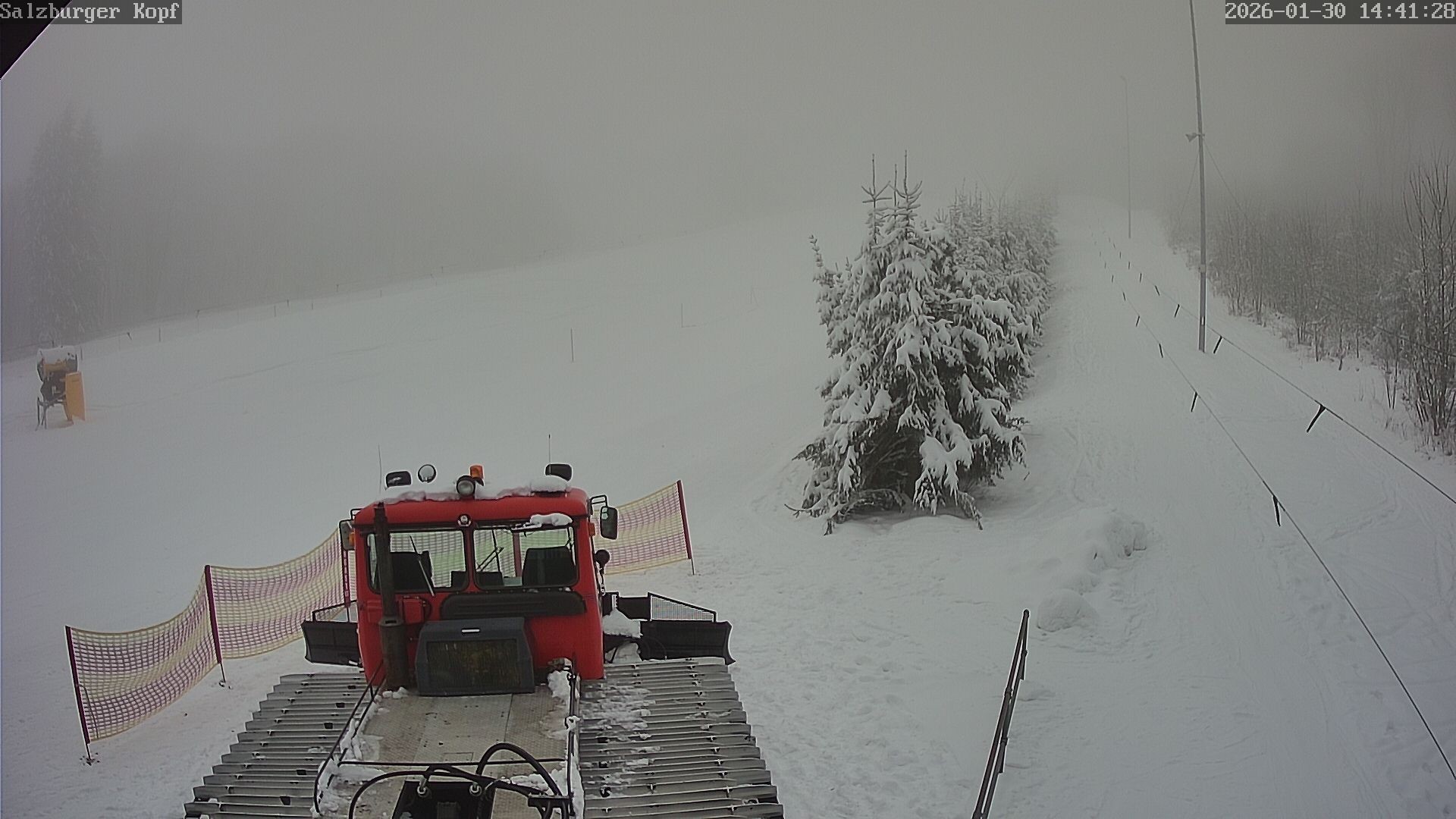 Archived image Webcam Salzburger Kopf - Ski lifts