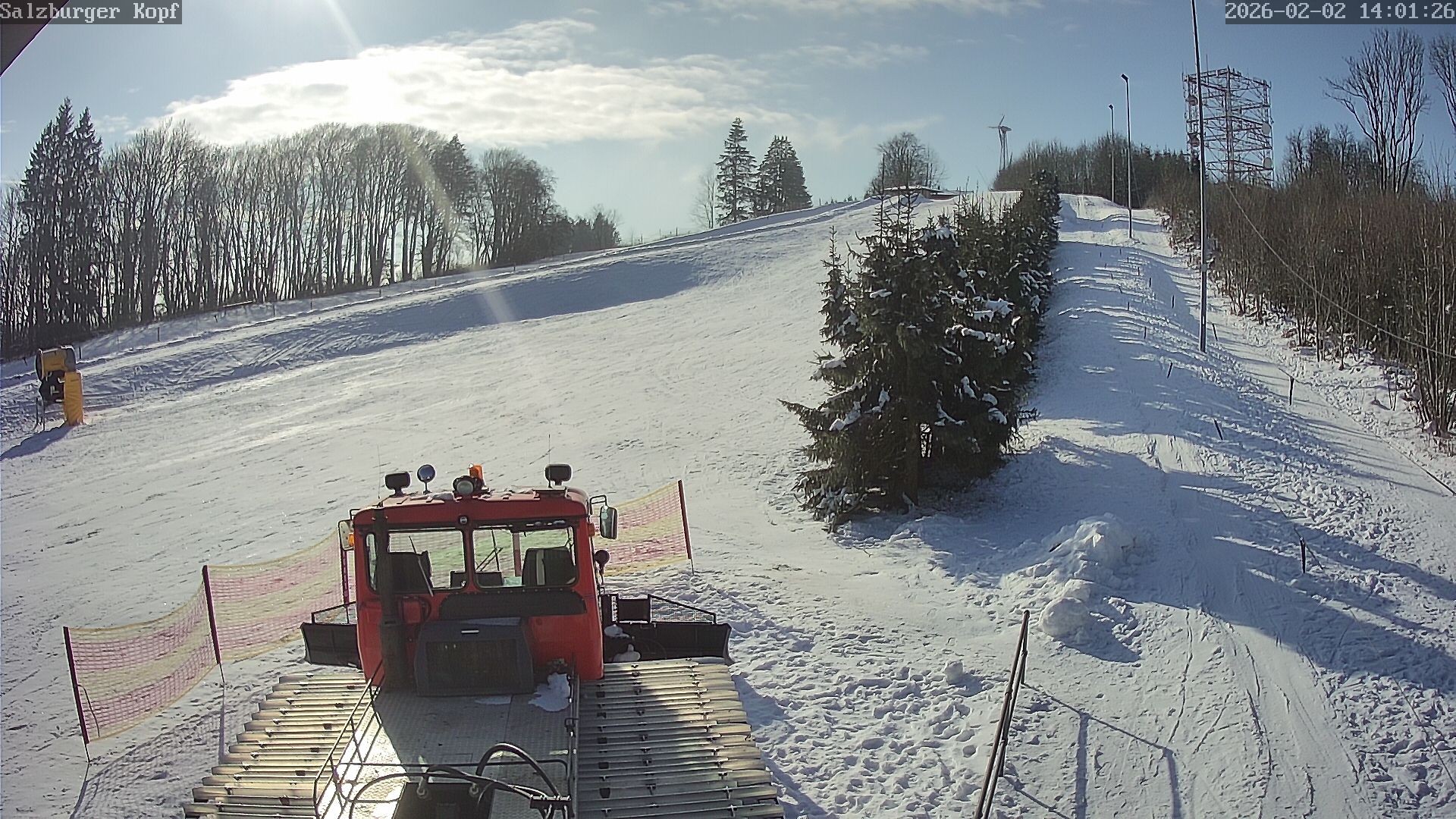 Archiv Foto Webcam Salzburger Kopf: Skipiste