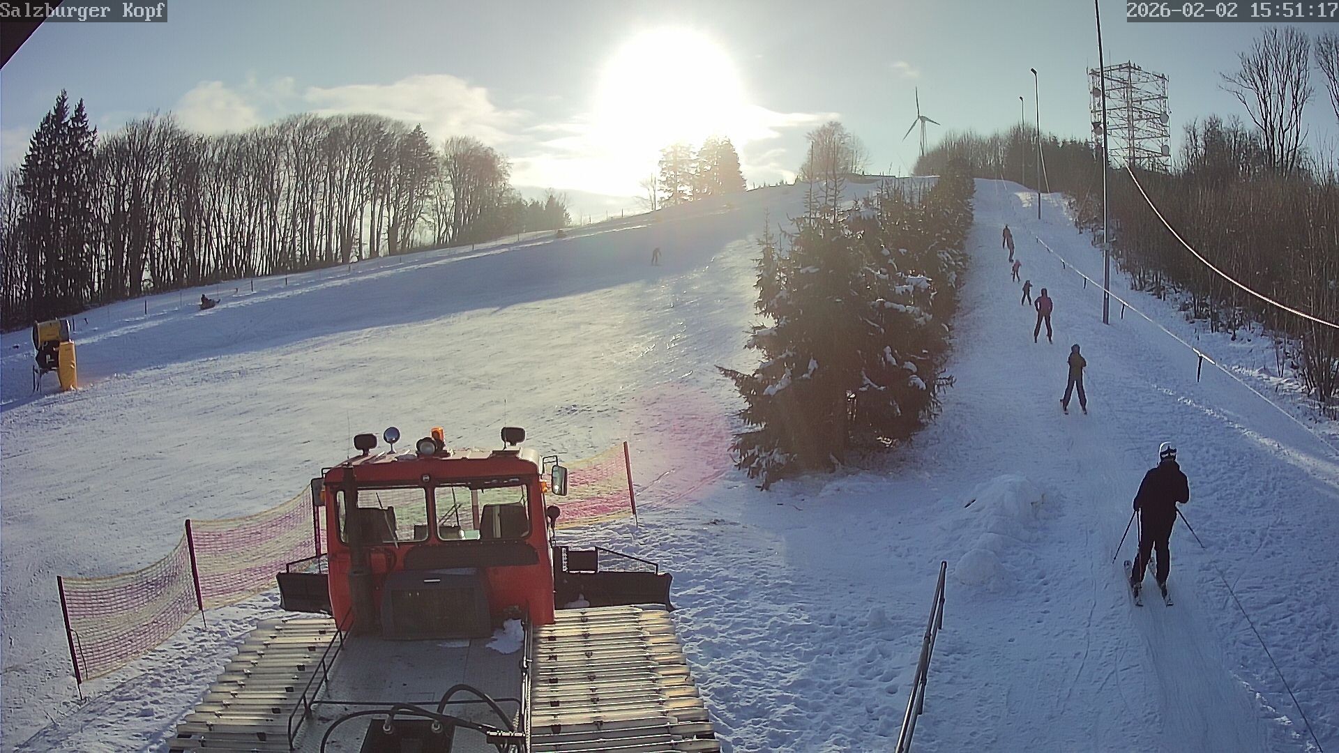 Archiv Foto Webcam Salzburger Kopf: Skipiste