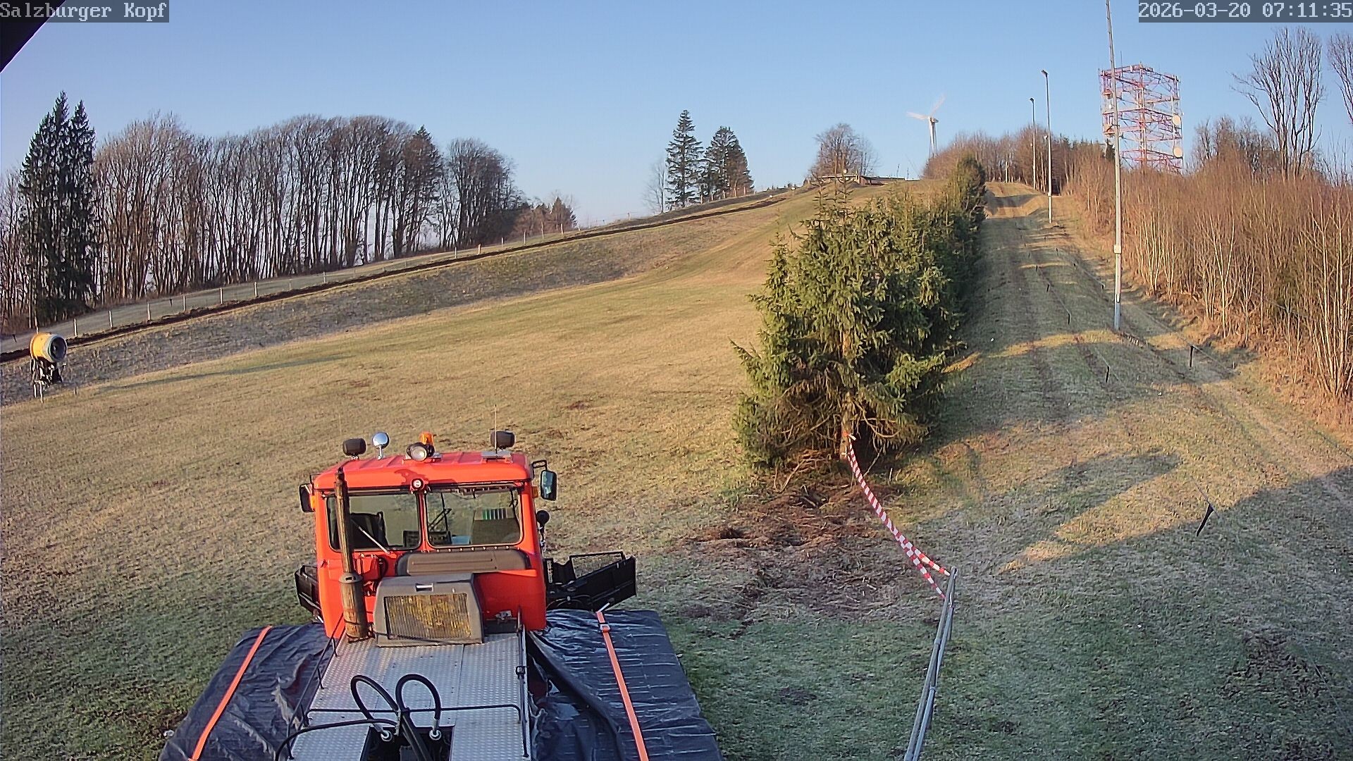 Archiv Foto Webcam Salzburger Kopf: Skipiste