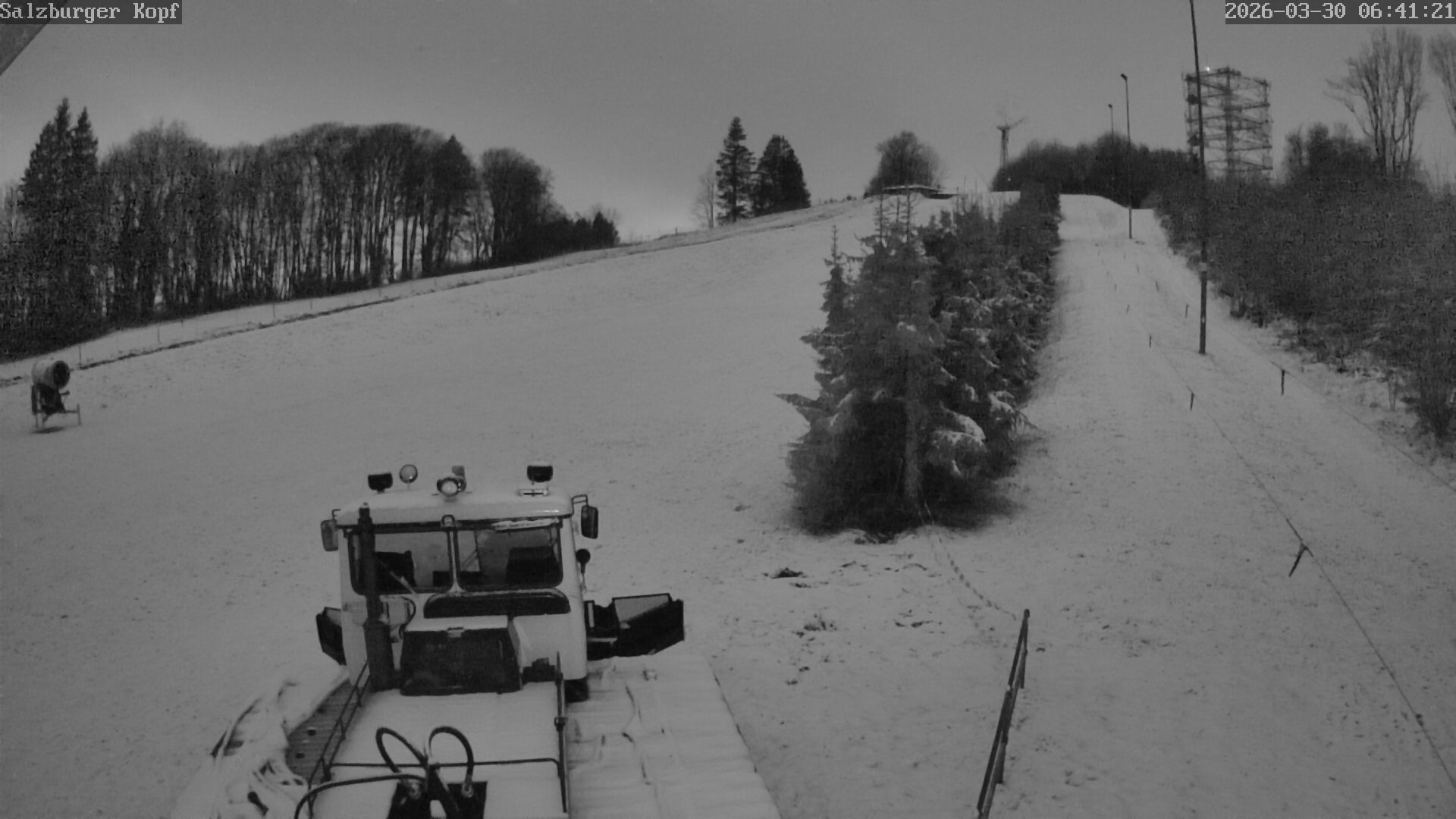 Archiv Foto Webcam Salzburger Kopf: Skipiste