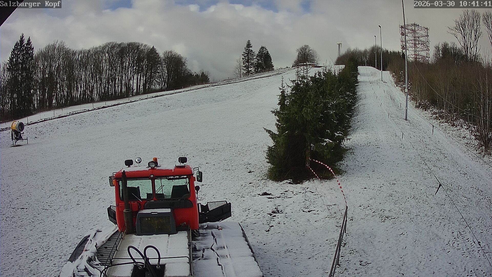Archiv Foto Webcam Salzburger Kopf: Skipiste