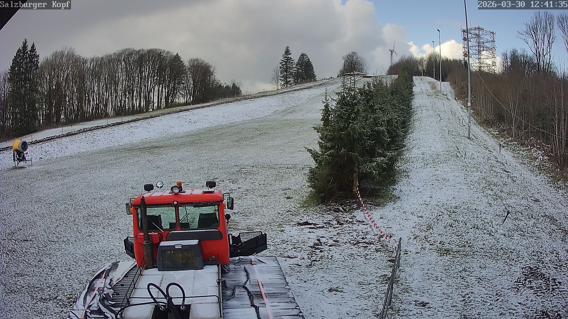 Archiv Foto Webcam Salzburger Kopf: Skipiste
