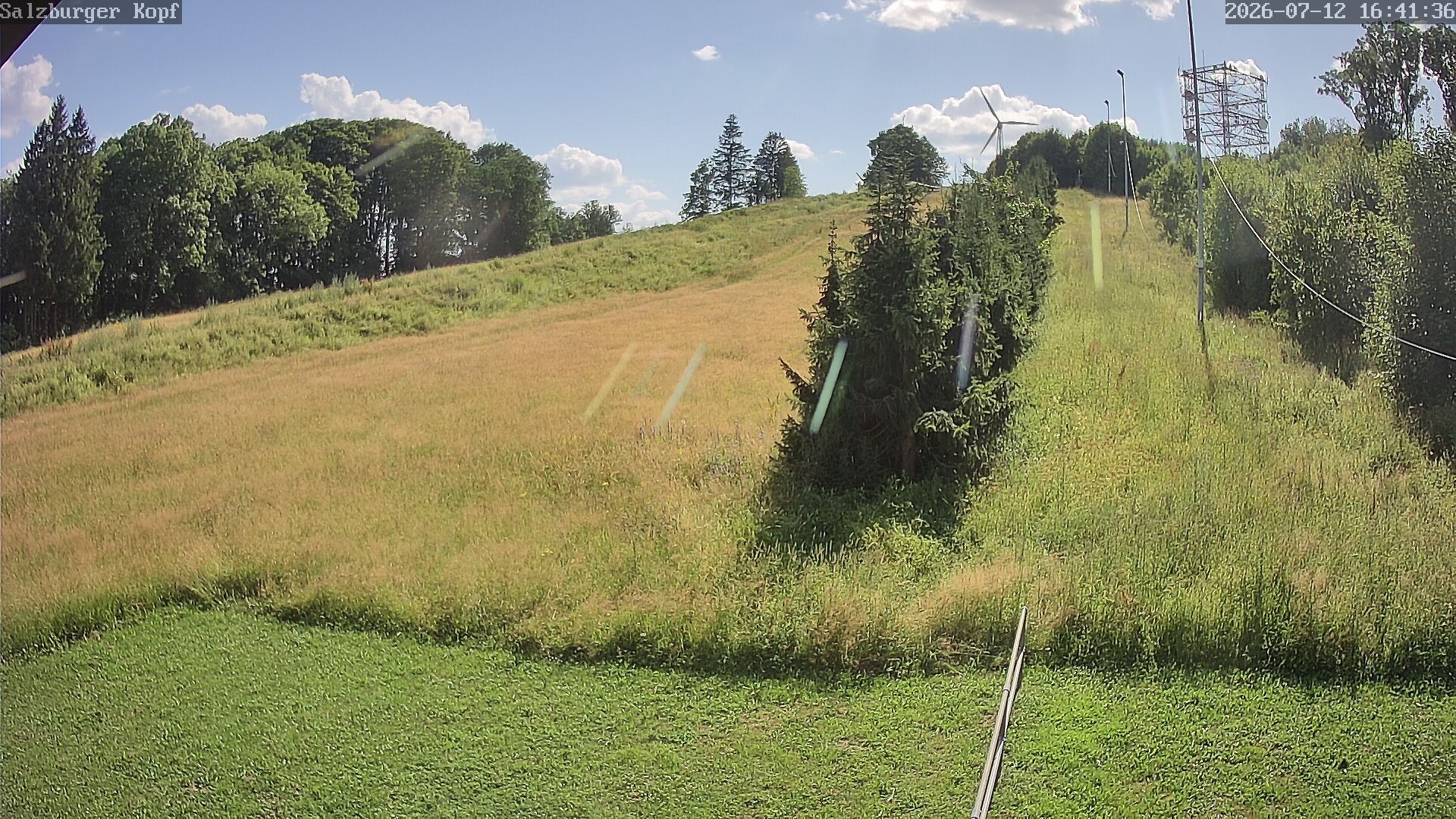 Archiv Foto Webcam Salzburger Kopf: Skipiste