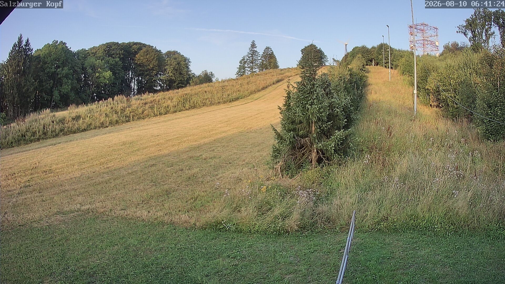 Archived image Webcam Salzburger Kopf - Ski lifts