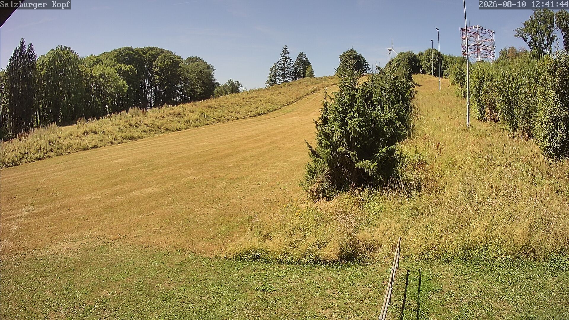 Archived image Webcam Salzburger Kopf - Ski lifts