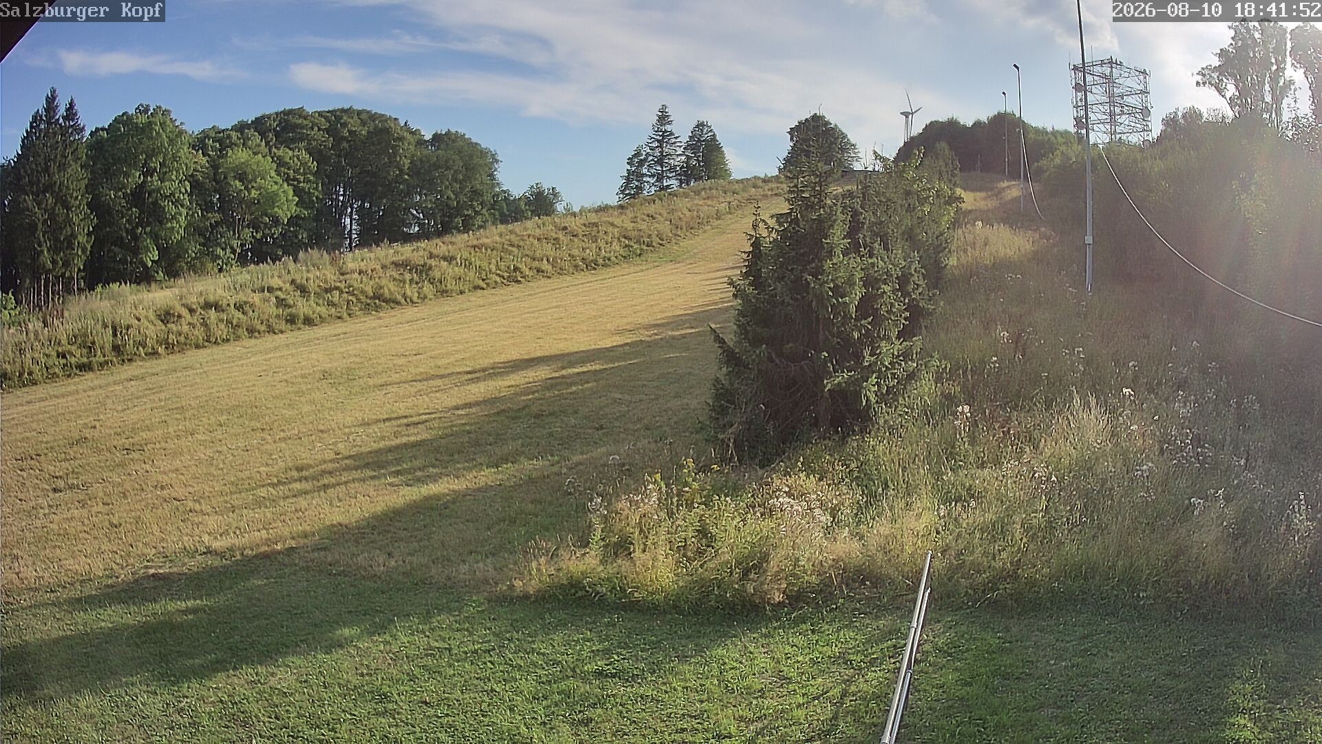 Archived image Webcam Salzburger Kopf - Ski lifts