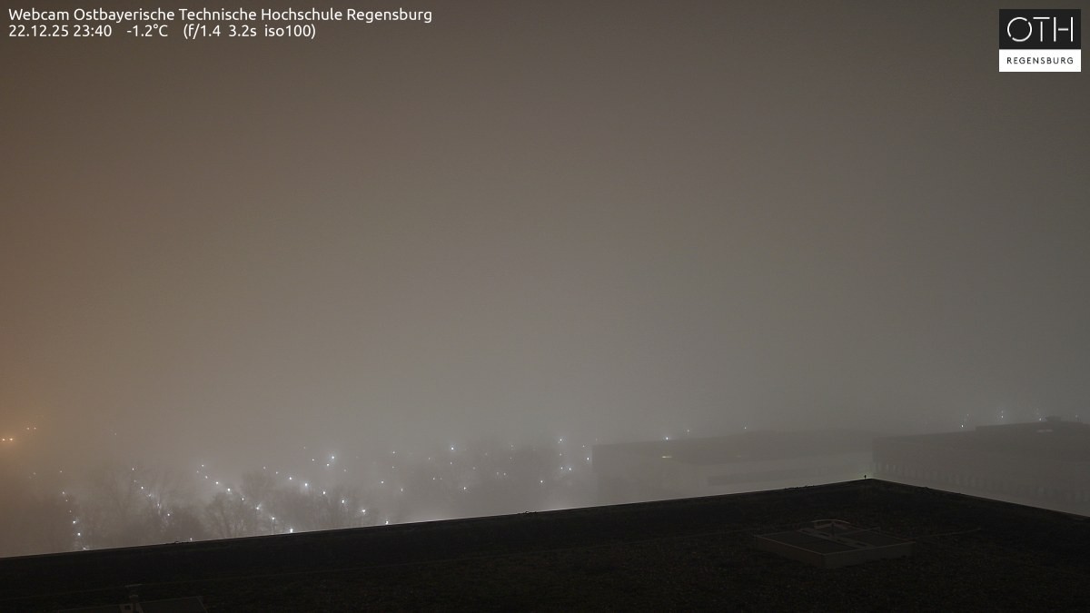 Archiv Foto Webcam Regensburg: Technische Hochschule