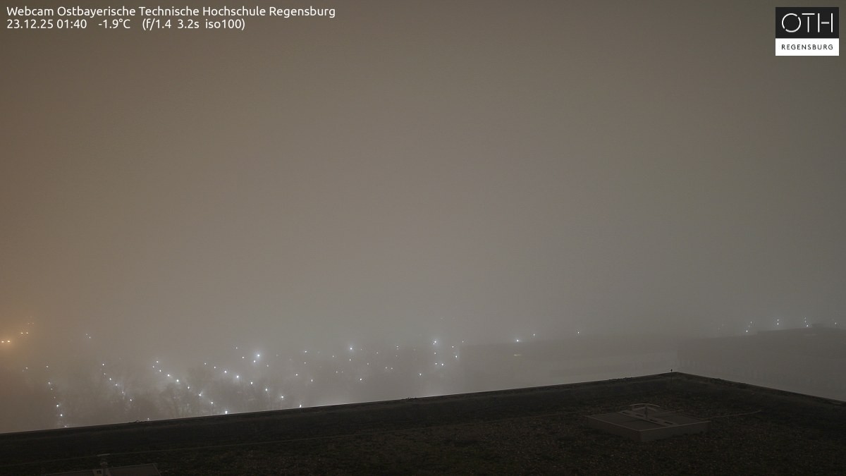 Archiv Foto Webcam Regensburg: Technische Hochschule