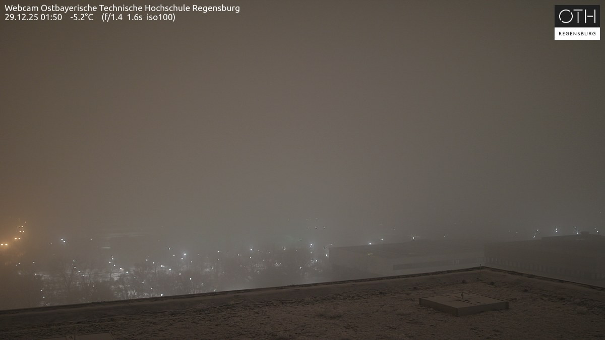 Archiv Foto Webcam Regensburg: Technische Hochschule