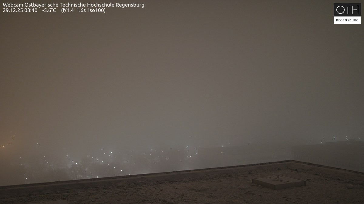 Archiv Foto Webcam Regensburg: Technische Hochschule