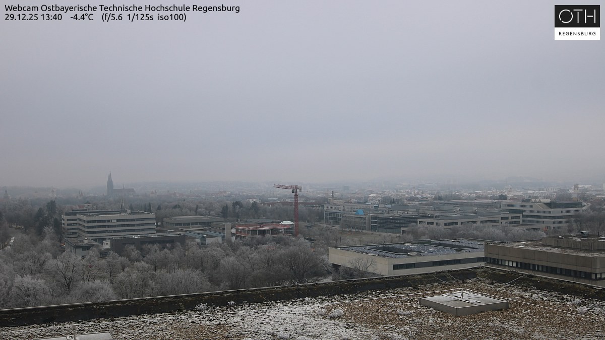 Archiv Foto Webcam Regensburg: Technische Hochschule